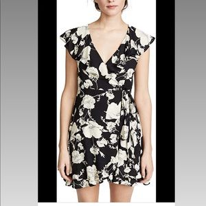 NWT Free People French Quarter Mini Wrap Dress M